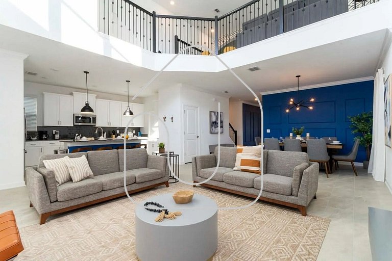 Casa 5Q c/ Piscina e Temas da Disney