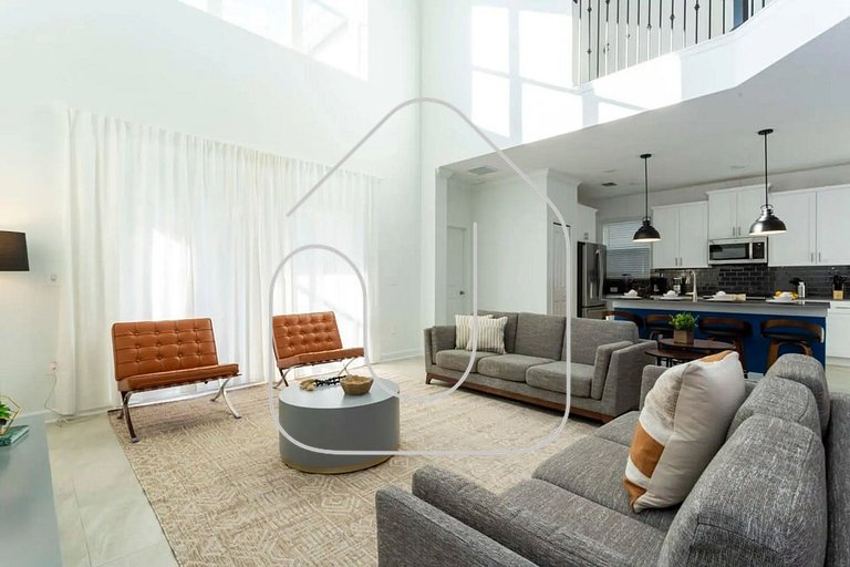 Casa 5Q c/ Piscina e Temas da Disney