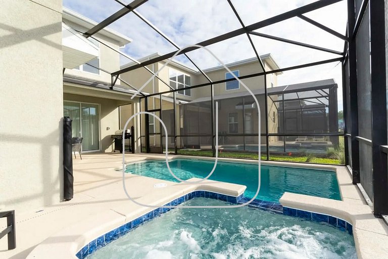 5BR Villa w/ Pool & Disney Themes
