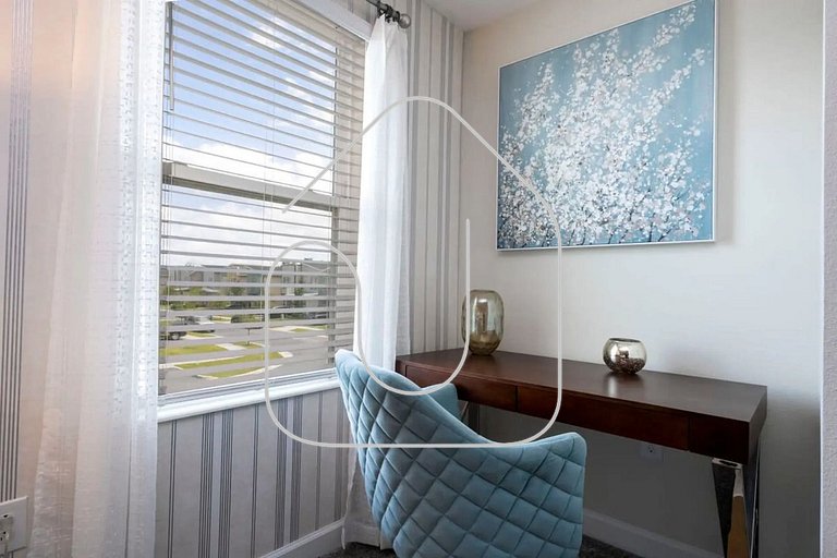 Villa 6Q Disney Style c/ Piscina e Game Room