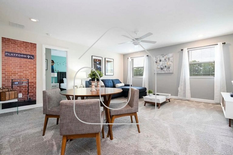 Villa 6Q Disney Style c/ Piscina e Game Room