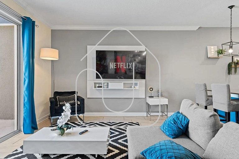 Casa 4Q Luxo c/ Piscina no Champions Gate