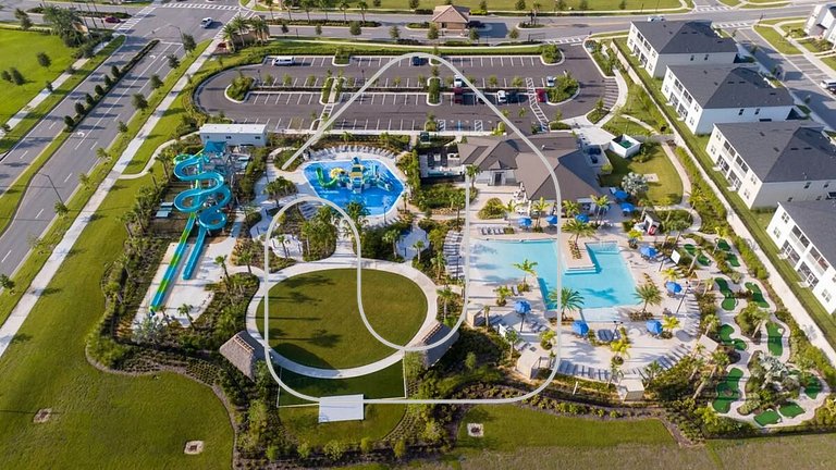 Casa 4Q Luxo c/ Piscina no Champions Gate