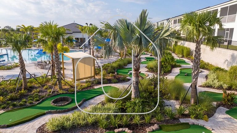 Luxury 4BR Home w/ Pool at Champions Gate