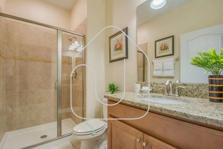 Amplo Townhome 4 Quartos com Piscina Privativa