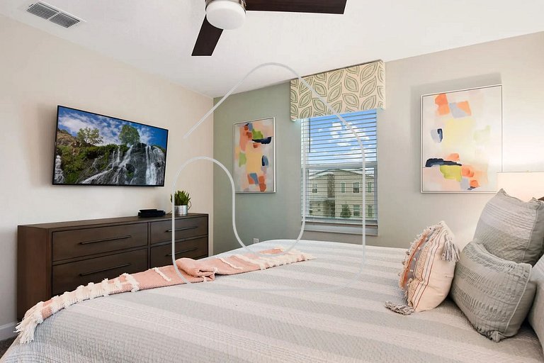 Villa 9 Quartos no Storey Lake 10 min da Disney