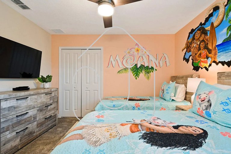 Villa 9 Quartos no Storey Lake 10 min da Disney