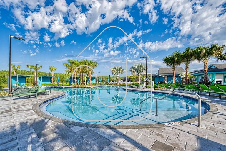 Conforto e Lazer a 7km da Disney – 2 Quartos