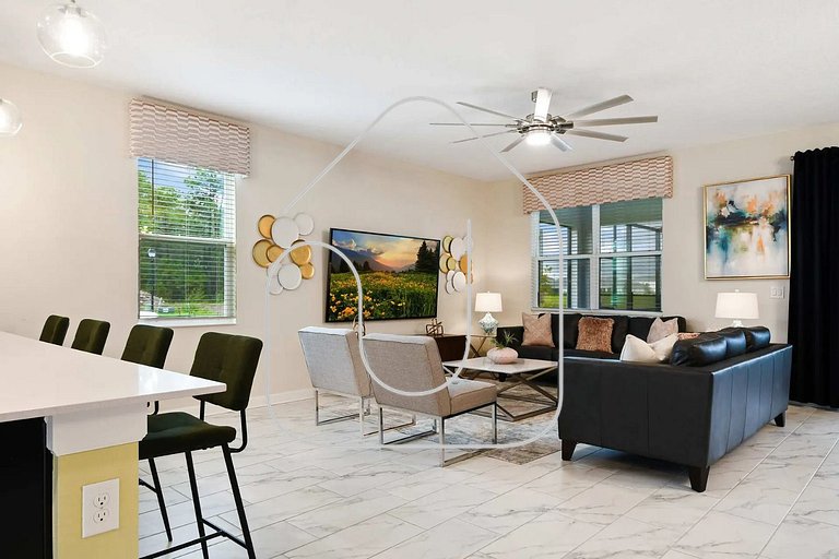 Stunning 9BR Villa | Near Disney | Storey Lake