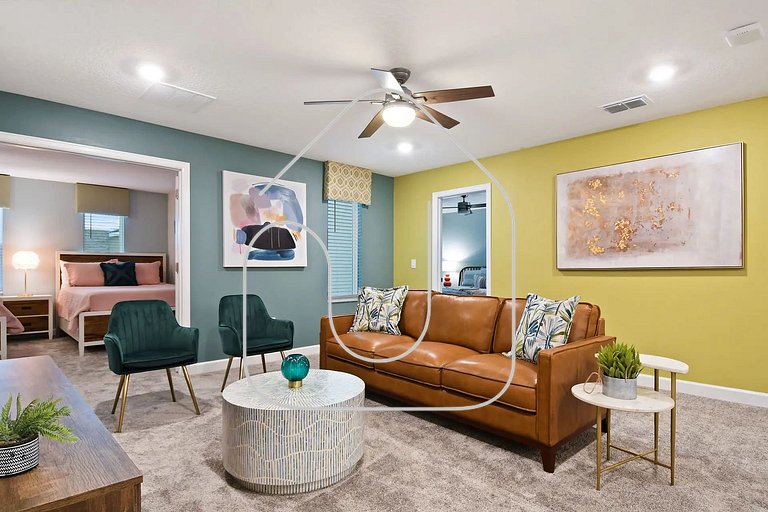 Stunning 9BR Villa | Near Disney | Storey Lake