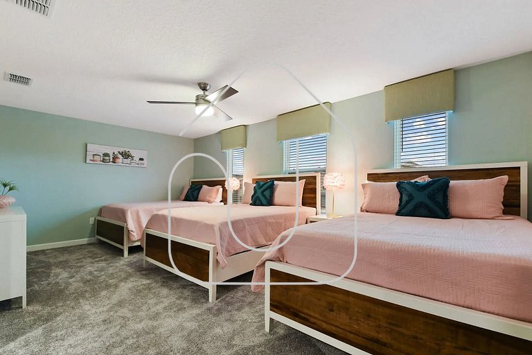 Stunning 9BR Villa | Near Disney | Storey Lake