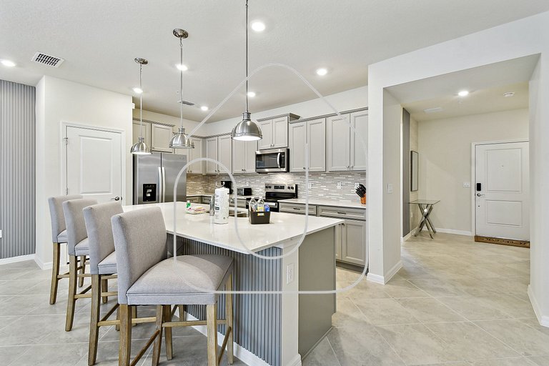 Five-Bedroom Home with Private Pool at Windsor Cay