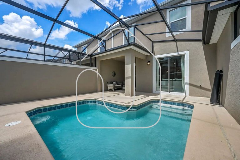 Townhome w/ Private Pool 10min from Disney