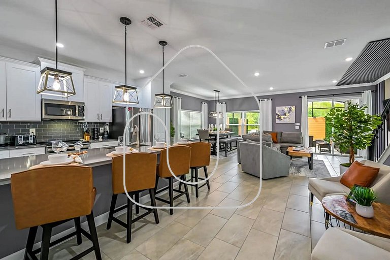 Themed Home w/ Pool at Storey Lake