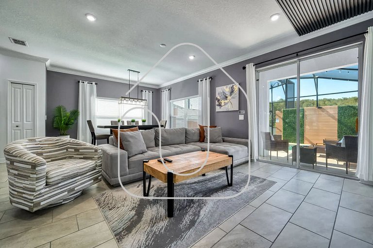 Themed Home w/ Pool at Storey Lake