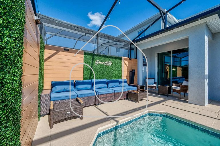 Themed Home w/ Pool at Storey Lake