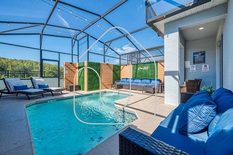 Themed Home w/ Pool at Storey Lake