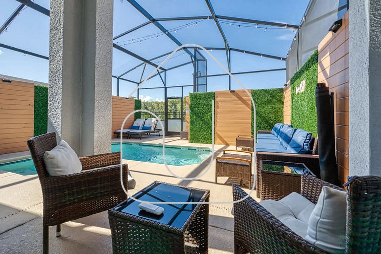 Themed Home w/ Pool at Storey Lake