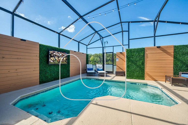 Themed Home w/ Pool at Storey Lake