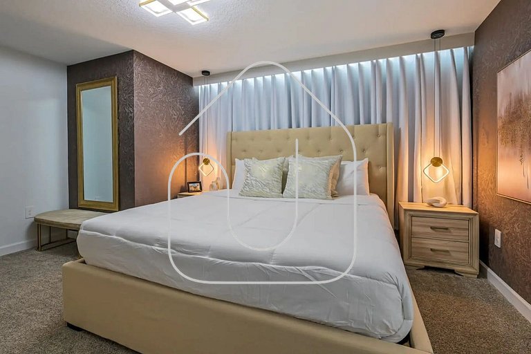 Casa Temática c/ Piscina no Storey Lake