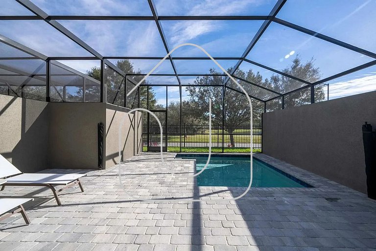 Casa de Luxo no Doppio c/ Piscina – 15 Min da Disney!