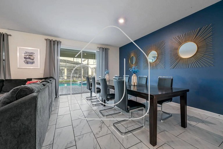 Villa Luxuosa 9Q c/ Piscina Privativa e Temas