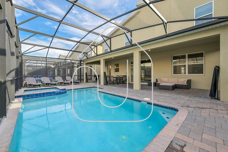 Villa Luxuosa 9Q c/ Piscina Privativa e Temas