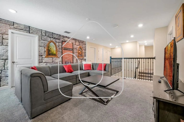 Villa Luxuosa 9Q c/ Piscina Privativa e Temas