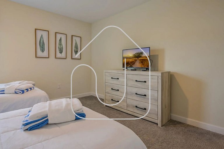 Villa Luxuosa 9Q c/ Piscina Privativa e Temas