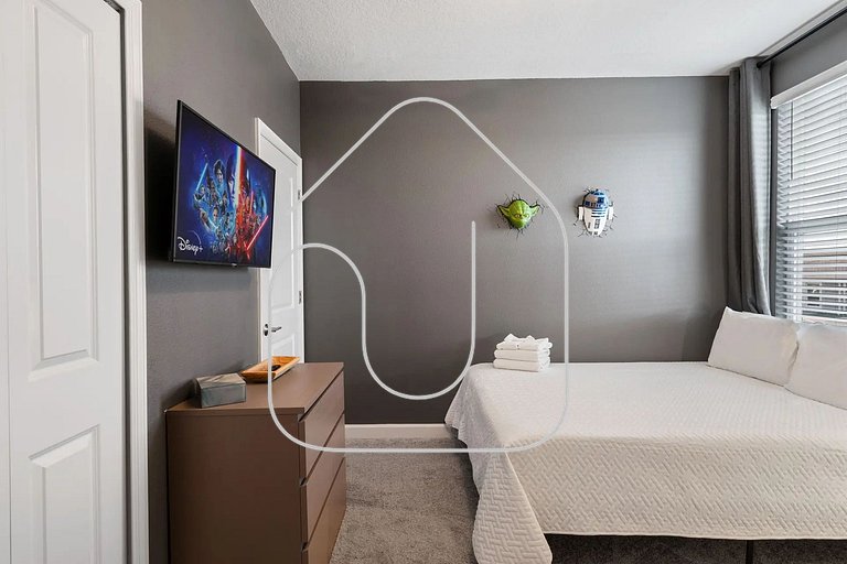 Luxo e Diversão: Casa 6 Quartos no Champions Gate