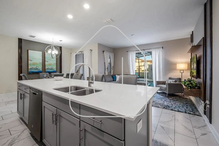 Modern Home with Private Pool at Champions Gate