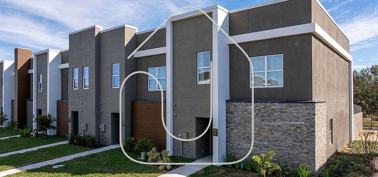 Casa de Luxo no Doppio c/ Piscina – 15 Min da Disney!