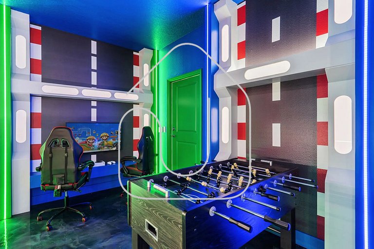 Casa de Luxo 10Q c/ Piscina, Cinema e Game Room