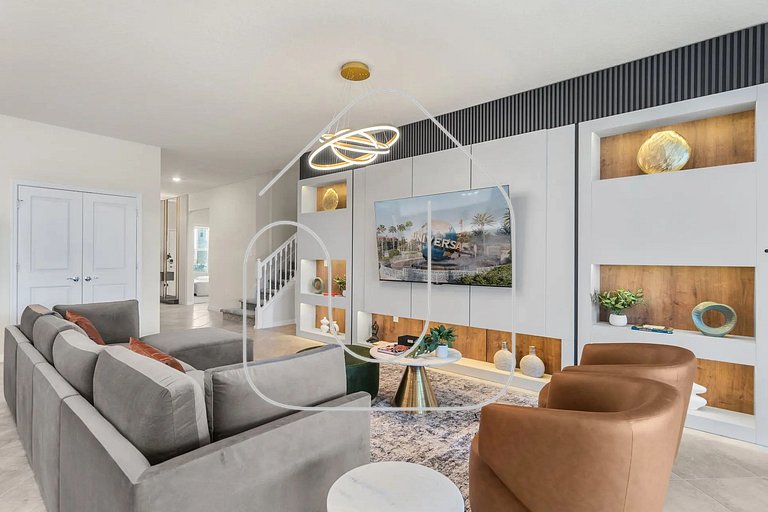 Luxury 10BR w/ Pool, Theater & Game Room