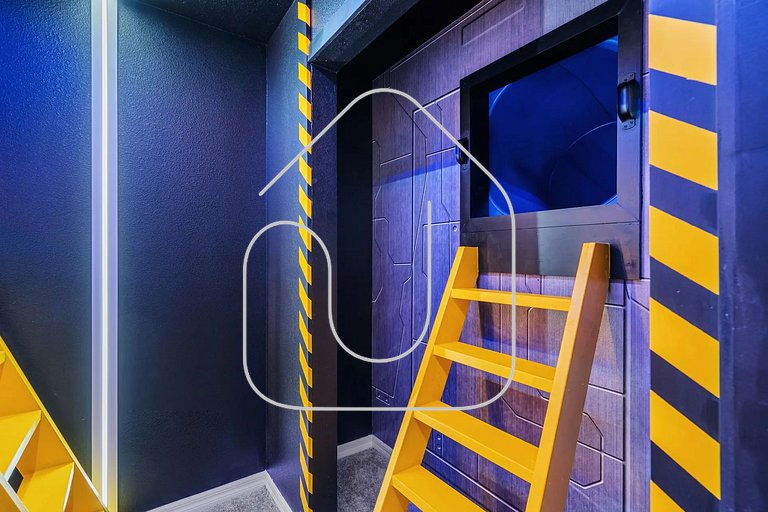 Casa de Luxo 10Q c/ Piscina, Cinema e Game Room