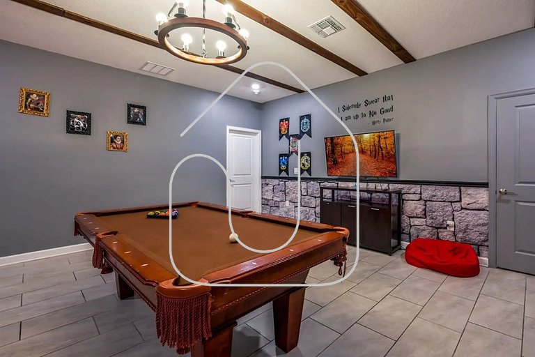 Casa9 quartos p/ família+Temas c/ piscina