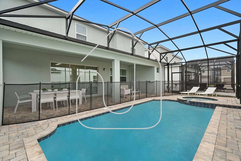 Magical 9BR Retreat w/ Pool & Game Rooms