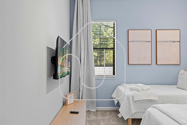 Casa Luxo 5 Suítes | Perto da Epic Universe