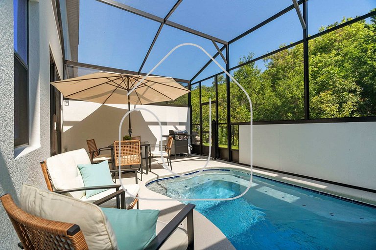 Casa Luxo 5 Suítes | Perto da Epic Universe