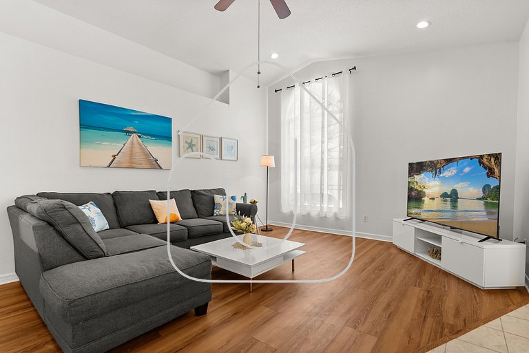 3 Quartos + Piscina e Game Room em Orlando