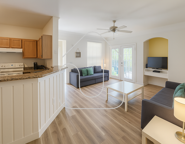 Casa p/ 4 · Perto da Disney · Cozinha completa