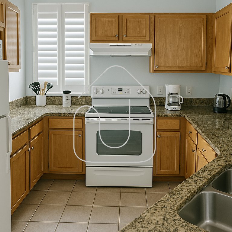 Casa p/ 4 · Perto da Disney · Cozinha completa