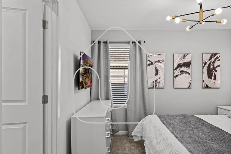 Casa 6Q no Solara Resort c/ Piscina & Game Room