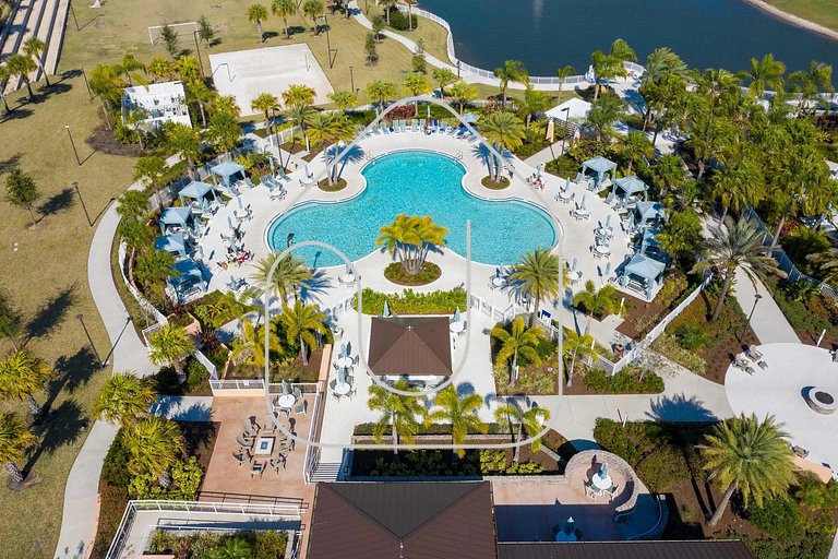 Casa 6Q no Solara Resort c/ Piscina & Game Room