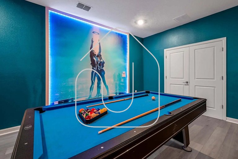 villa 9 quartos com temas, pertinho da Disney!