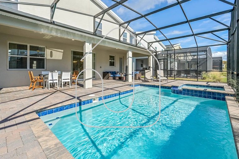 villa 9 quartos com temas, pertinho da Disney!