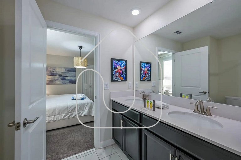 Step into enchanting charm: 9B Villa near Disney!