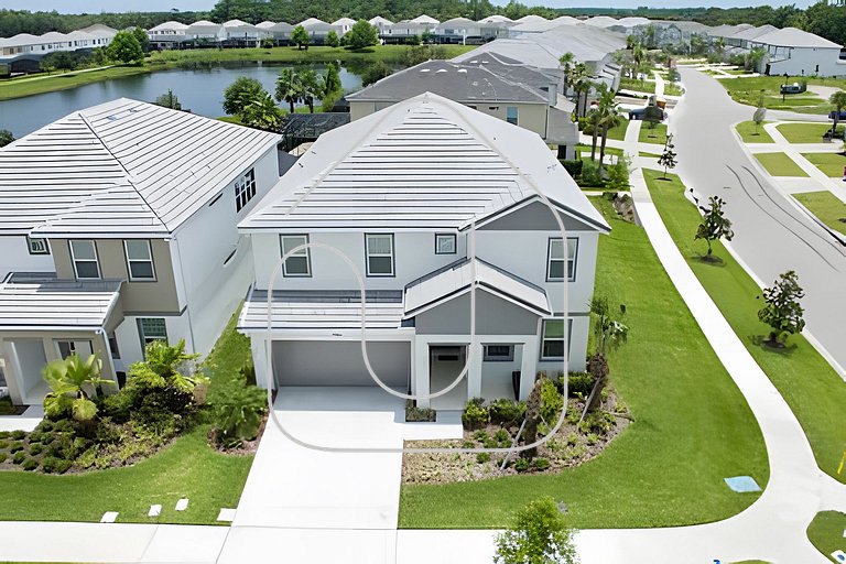 9BR Disney Home w/ Pool, Spa & Theater Room