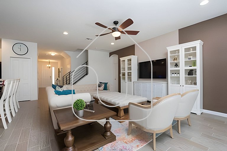 9BR Disney Home w/ Pool, Spa & Theater Room