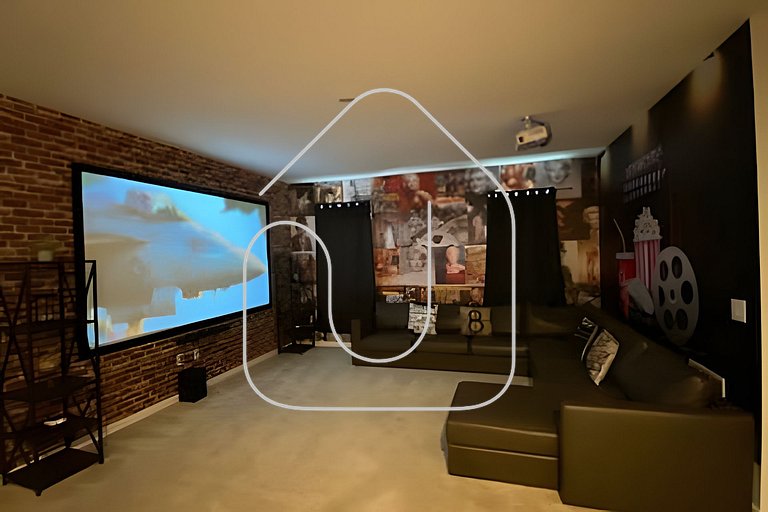 Casa c/ 9Q, piscina, spa e cinema! Perto da Disney